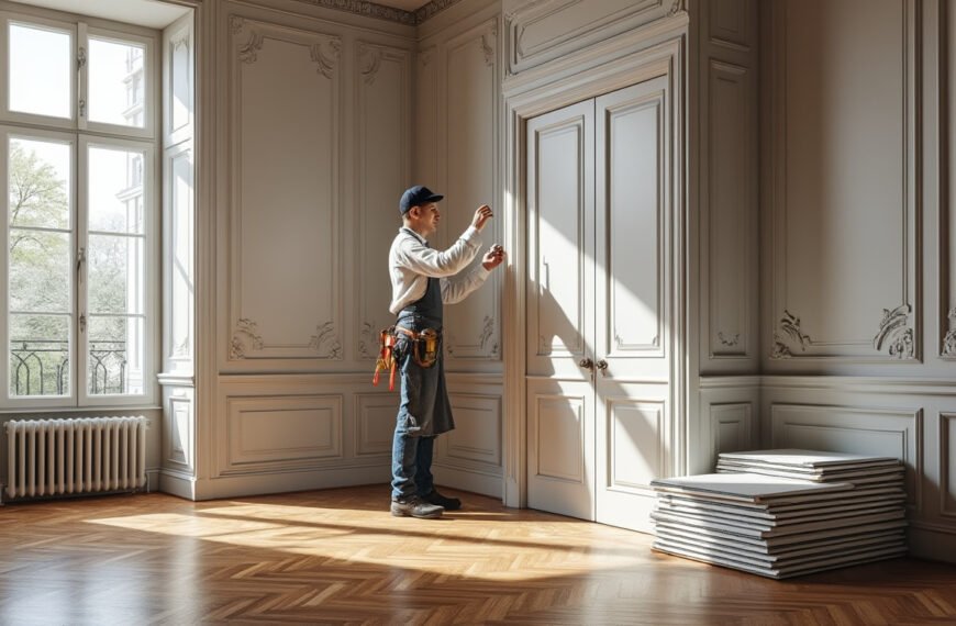 Améliorer l’isolation phonique d’un appartement haussmannien ancien : murs, parquet et fenêtres