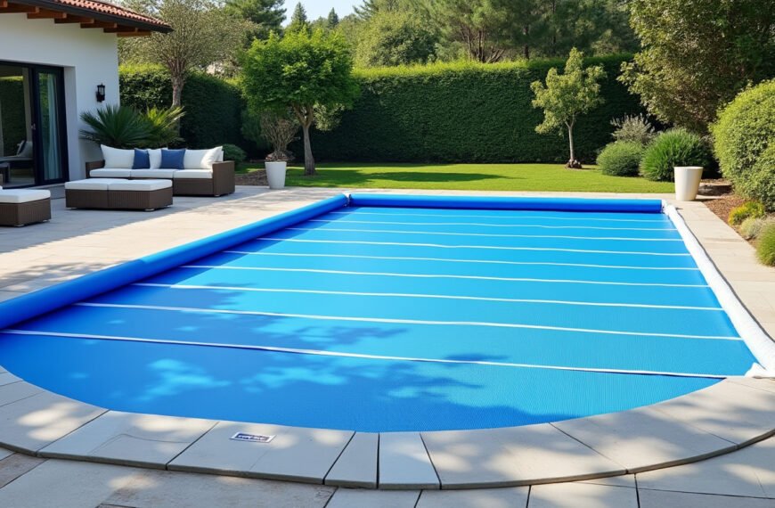 Couverture à barres piscine : usage quotidien, sécurité et hivernage