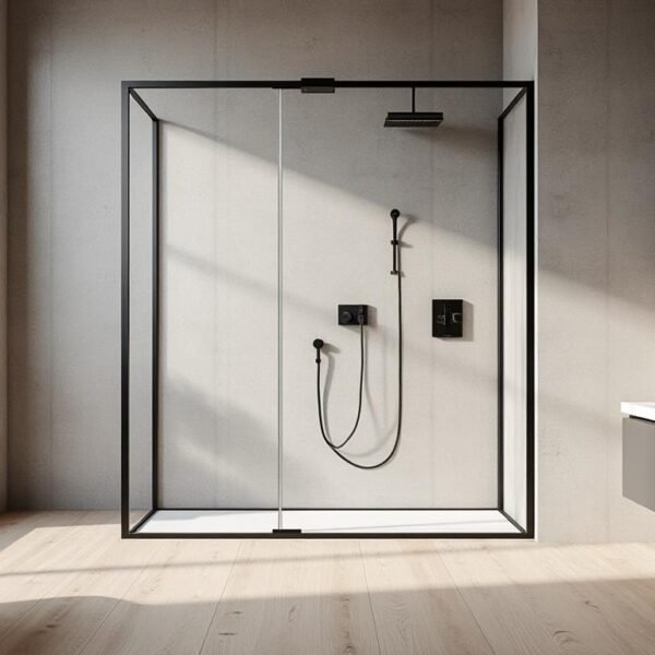 Cabine de douche et meuble salle de bain : le design accessible en 2026