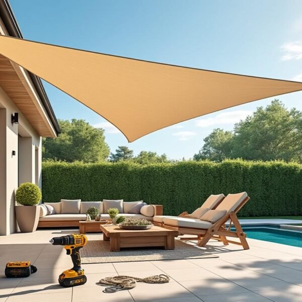 Comment installer une toile d’ombrage pour terrasse facilement ?