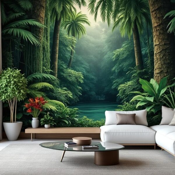 Tendances 2025 pour le papier peint panoramique