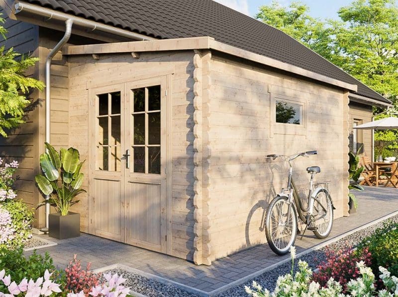 abri de jardin en bois ADOSS 9
