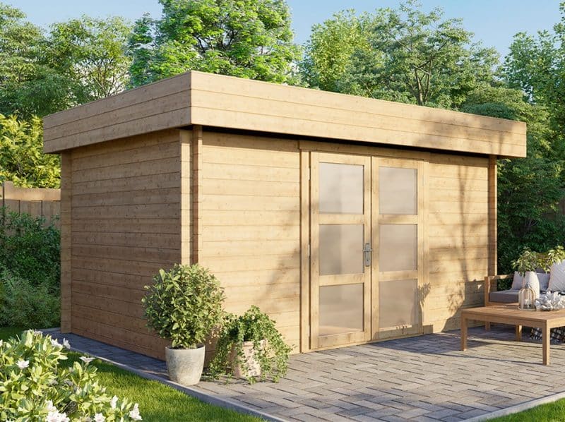 abri de jardin en bois WELLAND