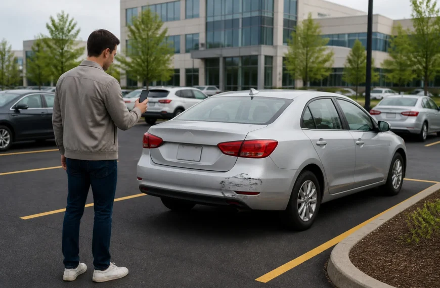 Accident parking sans tiers : démarches et indemnisations