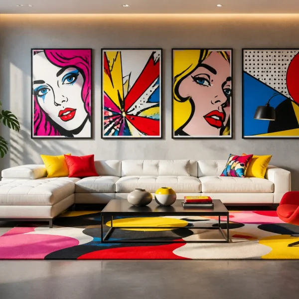 Affiche Pop Art : dynamisez votre intérieur en 2026