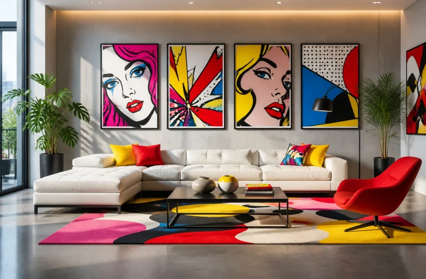 Affiche Pop Art : dynamisez votre intérieur en 2026