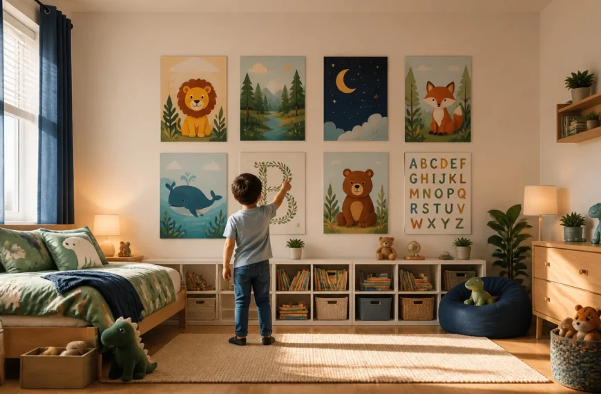 Chambre denfant joyeuse et inspirante