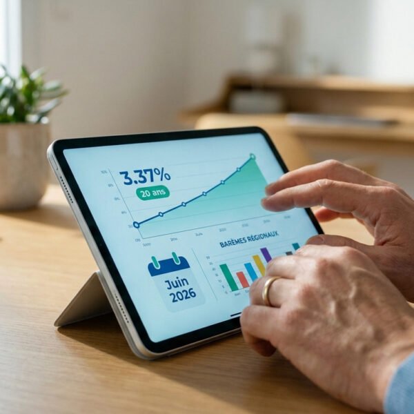 Analyse des taux de crédit immobilier en juin 2026