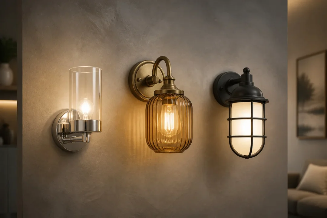 Luminaires muraux modernite vintage et industriel
