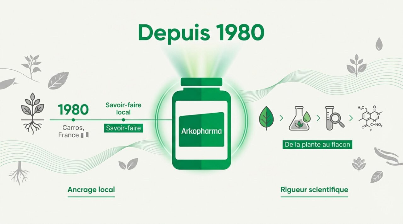 Laboratoire Arkopharma spécialisé en phytothérapie à Carros