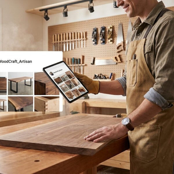 Comment utiliser Instagram pour booster votre activité de menuisier