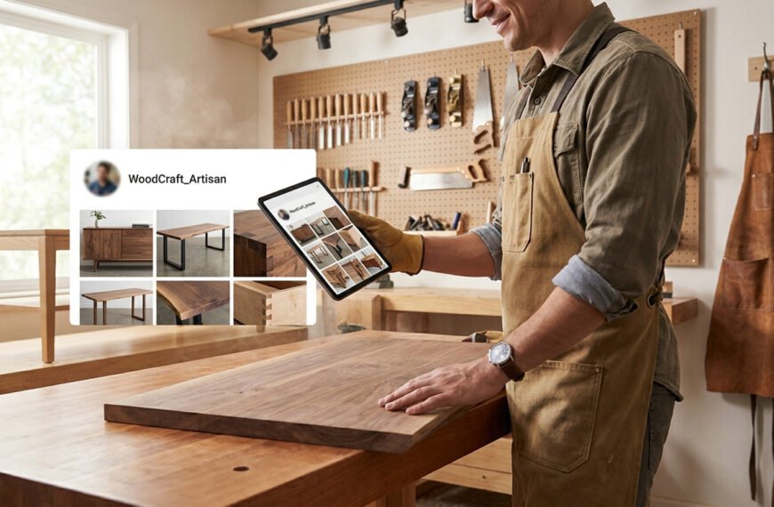 Comment utiliser Instagram pour booster votre activité de menuisier