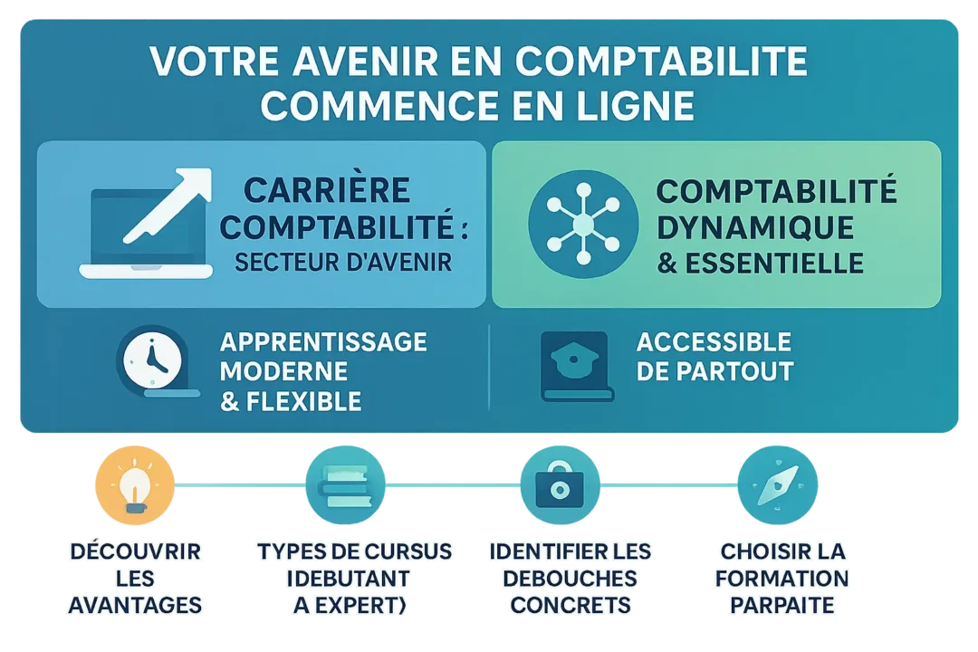 Illustration de la comptabilité en ligne
