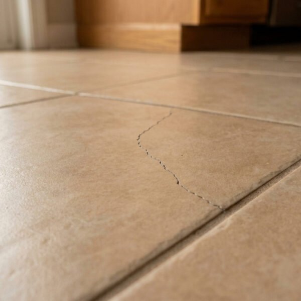 Fissure de carrelage après 10 ans : causes et solutions