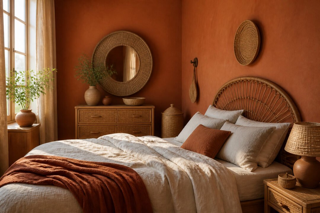Appliquer le terracotta pour réchauffer l'ambiance
