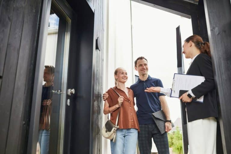 Couple Meeting Real Estate Agent