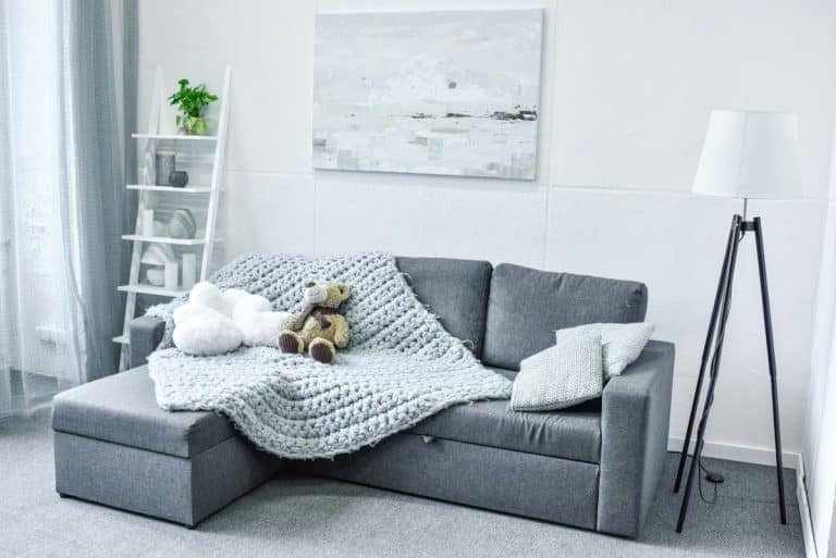 cozy living room interior with modern furniture