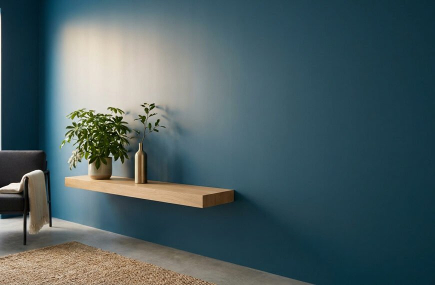 Tout savoir sur la peinture bleu pétrole pour vos murs