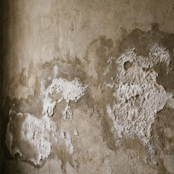 pourquoi le sel hygroscopique sort du mur