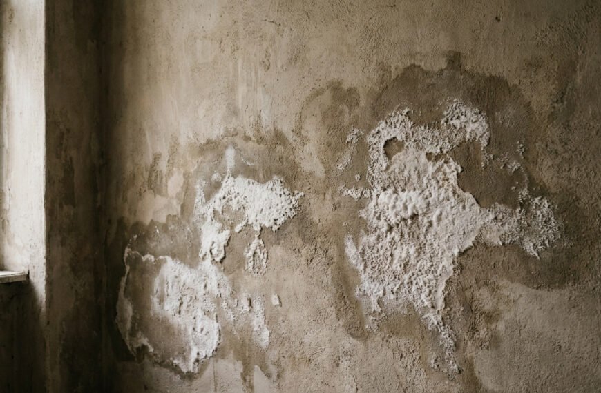 pourquoi le sel hygroscopique sort du mur