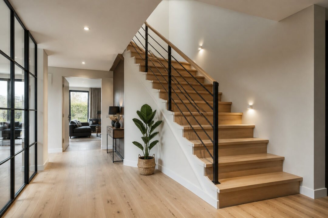 Soigner l'entrée et l'escalier pour déclencher le coup de cœur