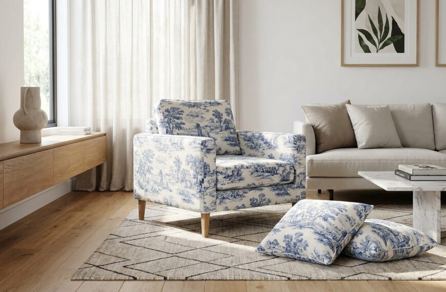 Tout savoir sur le tissu toile de Jouy pour votre intérieur