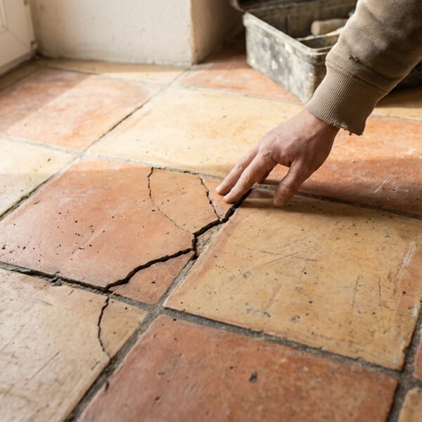 Fissure de carrelage ancien : diagnostic et solutions