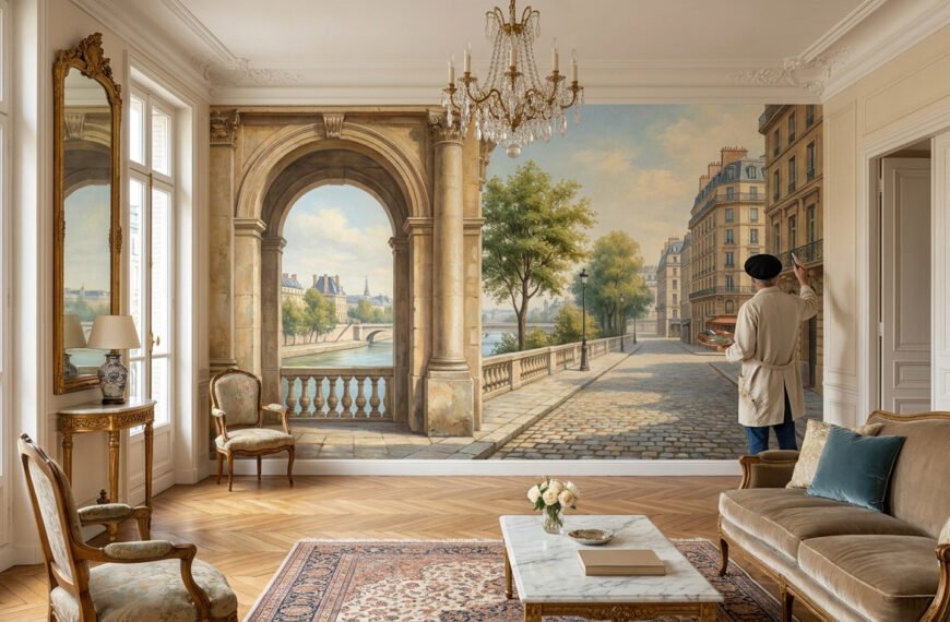 Peinture murale décorative à Paris : l’art de sublimer vos murs