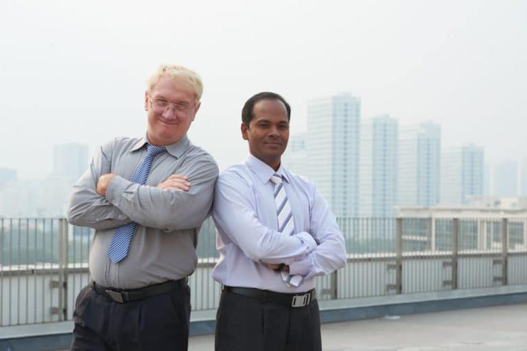 Happy Confident Real Estate Investors