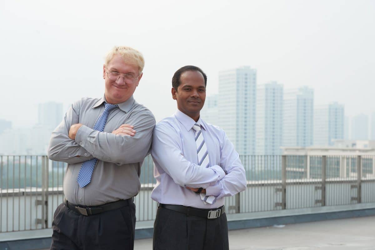 Happy Confident Real Estate Investors