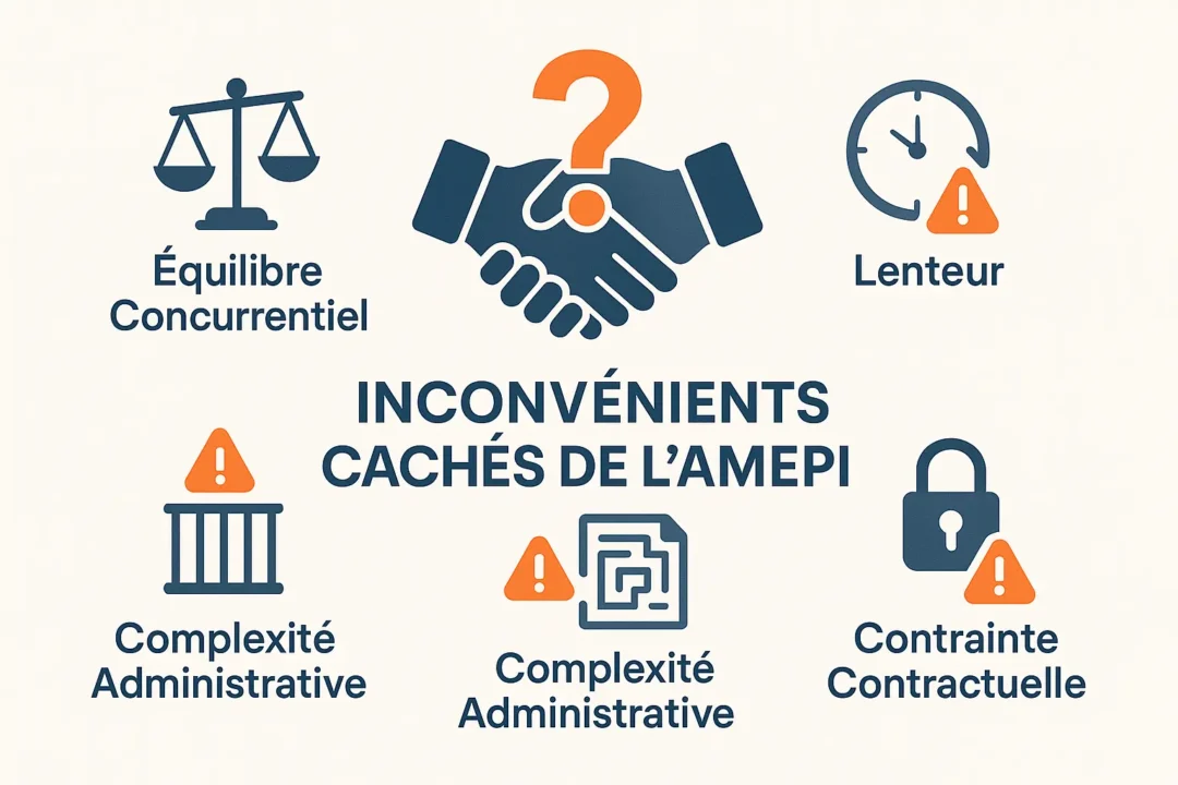 Inconvénients de l'AMEPI pour les agences immobilières