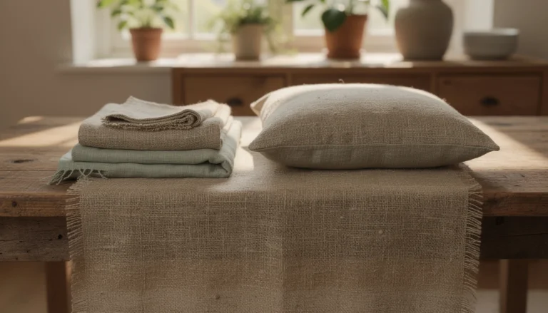 Linge de maison en chanvre