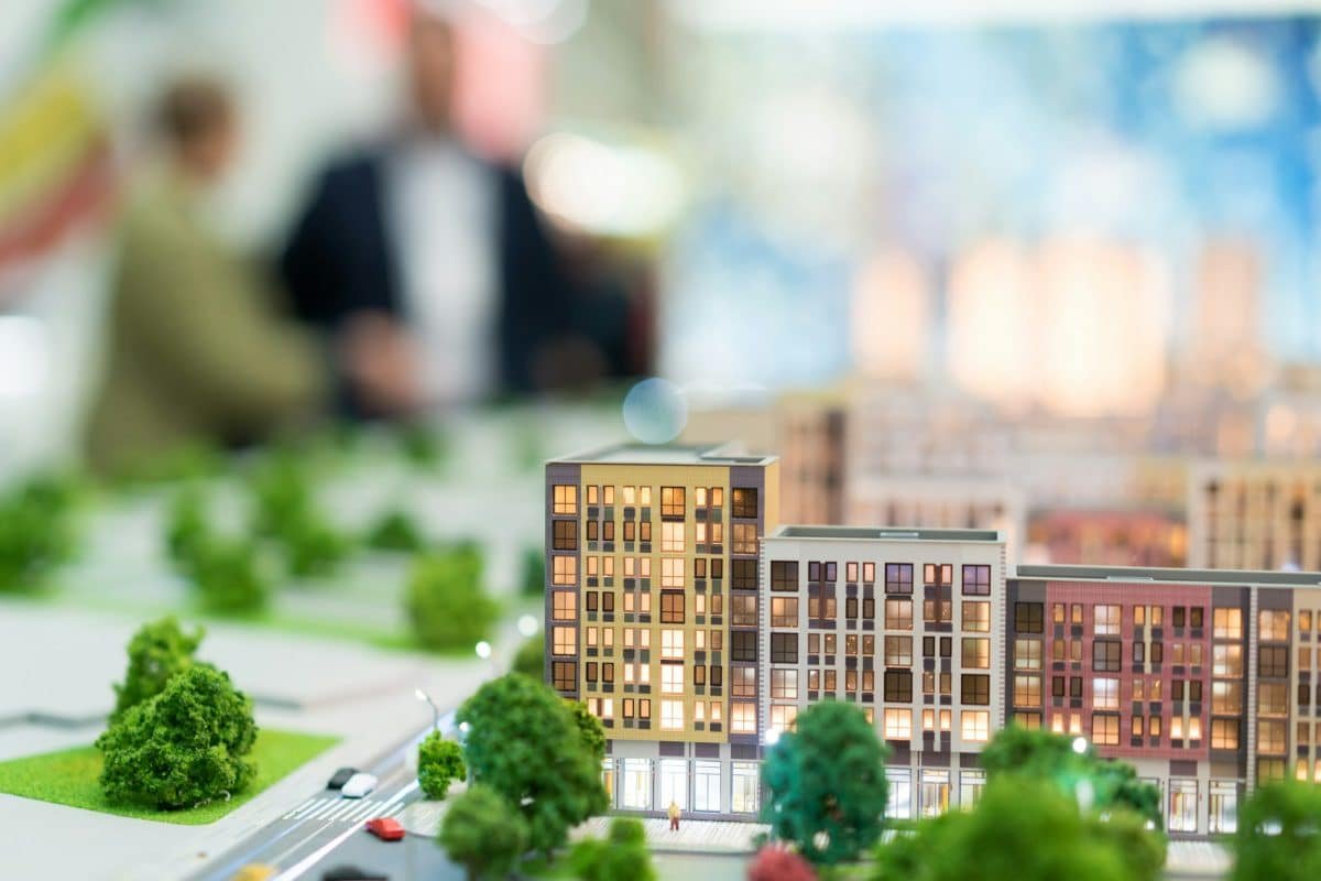 Bâtiments miniatures, immobilier