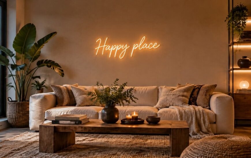 Néon personnalisé : 5 idées originales pour votre décoration