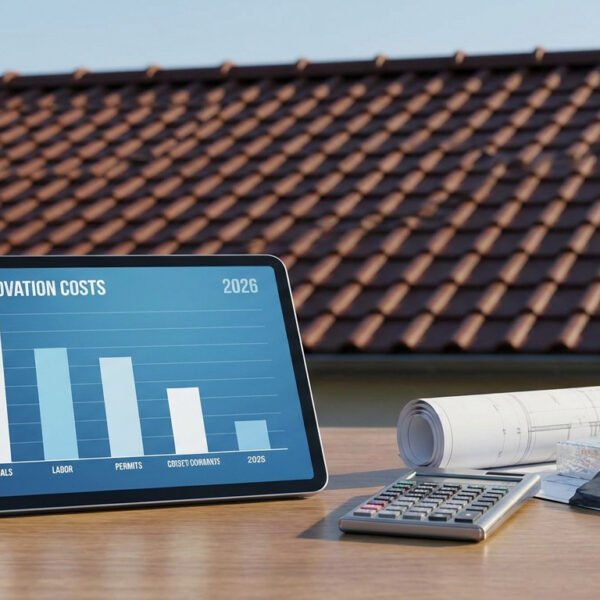 Prix au m2 d’une rénovation de toiture en 2026 : budget complet