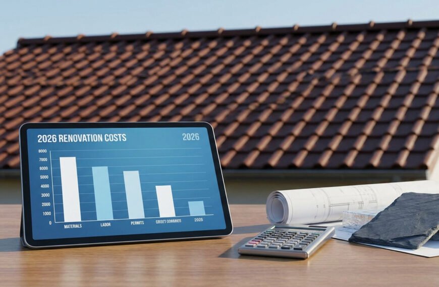 Prix au m2 d’une rénovation de toiture en 2026 : budget complet