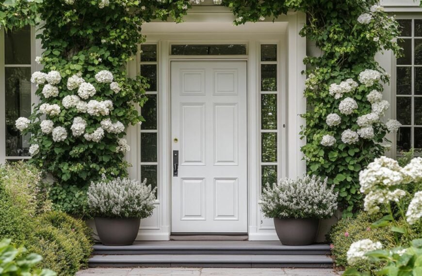 Comment choisir une porte d’entrée blanche pour sublimer votre maison