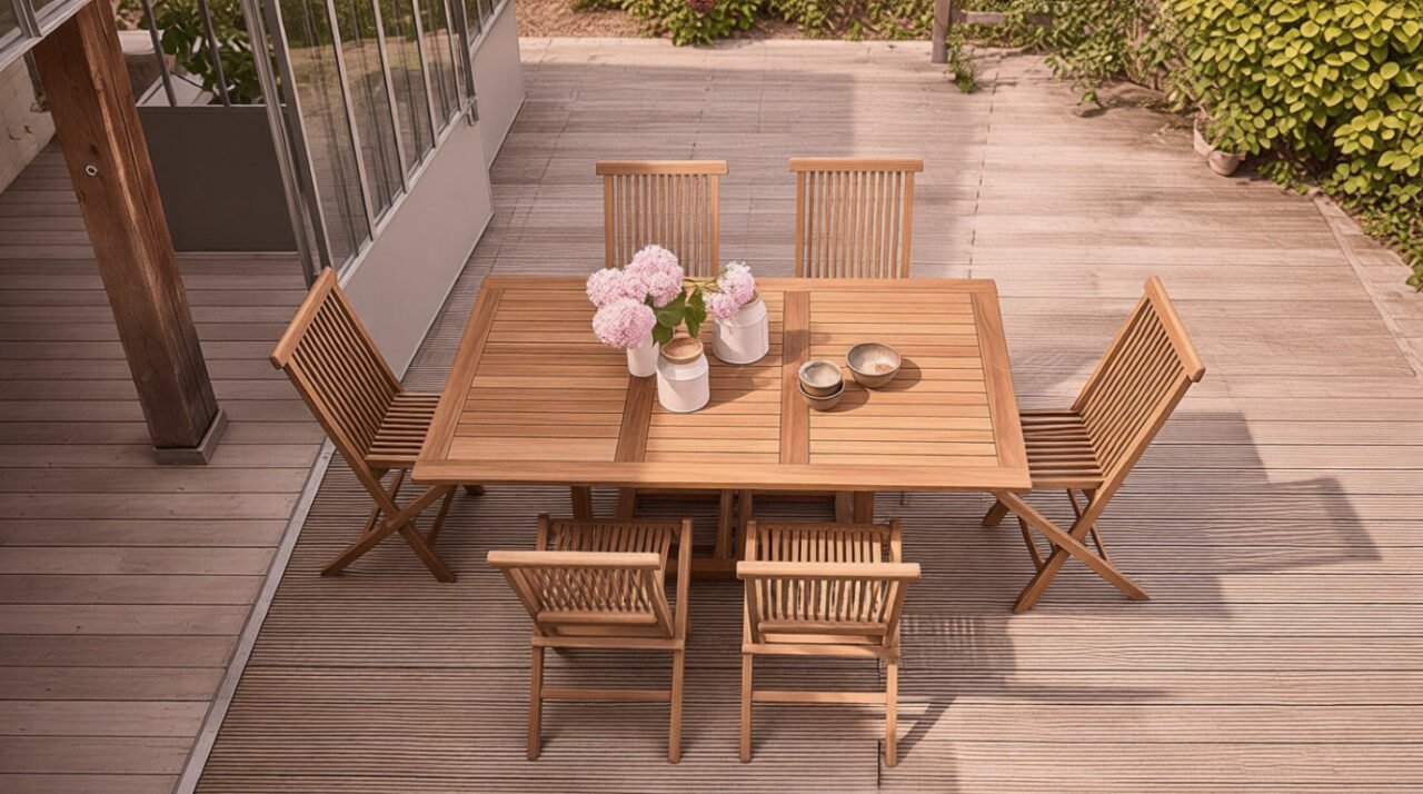 Le teck : l'excellence de la résistance pour le mobilier de jardin