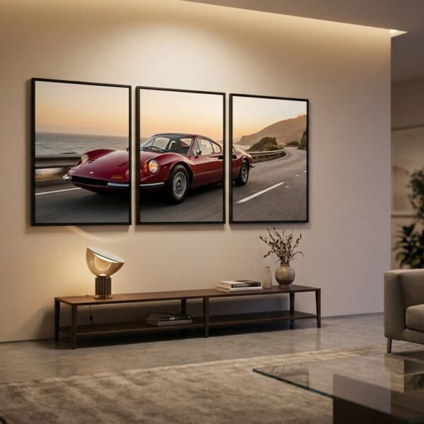 Sublimez votre intérieur avec un cadre voiture iconique