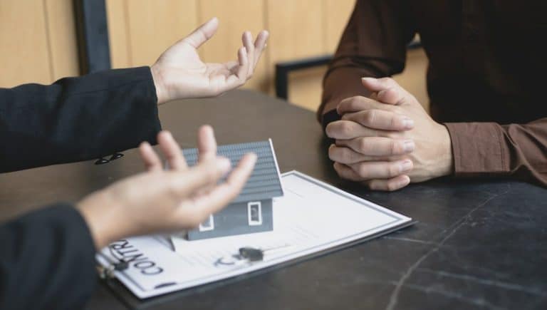 Selling a house with insurance