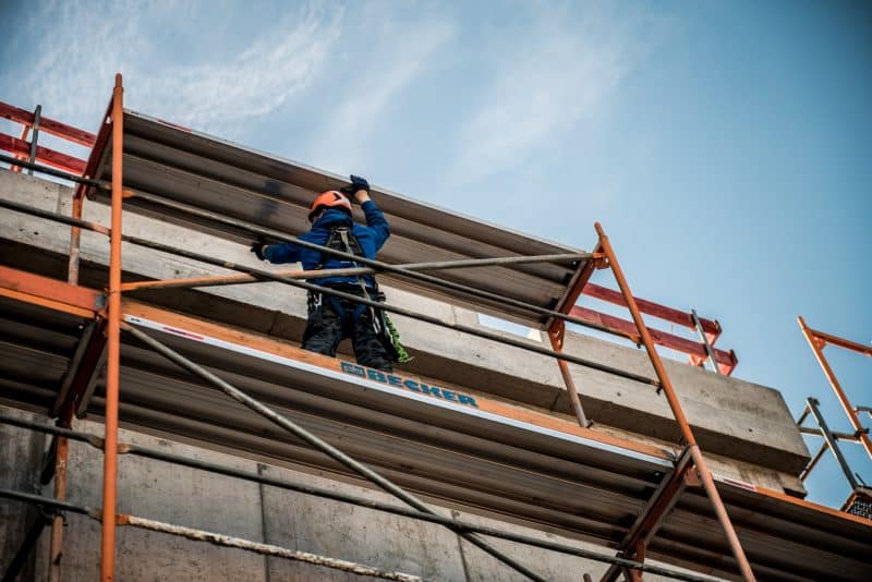travail en hauteur ancrage