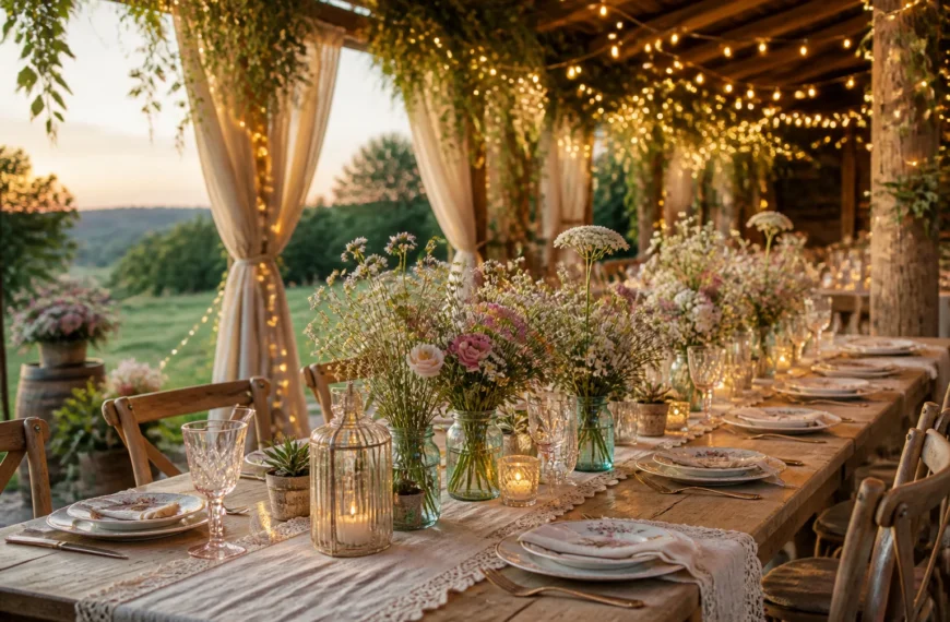 Votre décoration de mariage : l’art de créer l’émotion